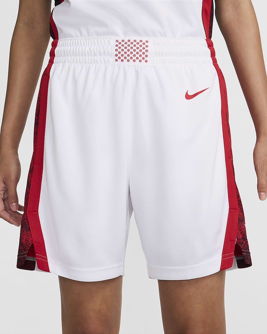 Shorts de basquetbol Nike para mujer USA Limited Home. Nike